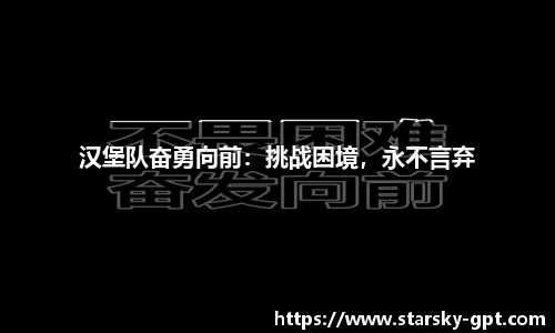 汉堡队奋勇向前：挑战困境，永不言弃